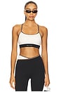 view 1 of 4 Signature Sports Bra in Whisper White & Walnut