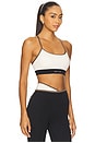 view 2 of 4 Signature Sports Bra in Whisper White & Walnut