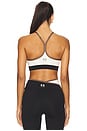 view 3 of 4 Signature Sports Bra in Whisper White & Walnut