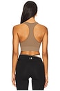 view 3 of 4 Restore Seamless V Sports Bra in Walnut