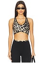 view 1 of 4 SOUTIEN-GORGE DE SPORT VITA in Leopard Print & Smokestone