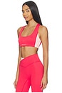 view 2 of 4 Zone Sports Bra in Strawberry