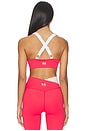 view 3 of 4 Zone Sports Bra in Strawberry