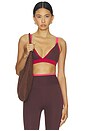 view 1 of 4 Activate Sports Bra in Mahogany & Diva Pink