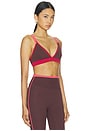 view 2 of 4 Activate Sports Bra in Mahogany & Diva Pink