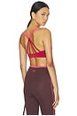 view 3 of 4 Activate Sports Bra in Mahogany & Diva Pink