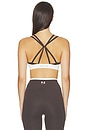view 3 of 4 Activate Sports Bra in Coffee