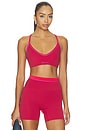 view 1 of 4 Spectrum Sports Bra in Cherry & Strawberry