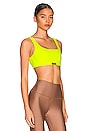 view 2 of 4 Clubhouse Sports Bra in Safety Yellow