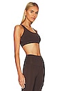 view 2 of 4 Rudimental Sports Bra in Coffee Bean