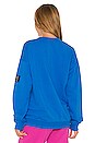 view 4 of 5 Heads Up Sweatshirt in Blue Bright