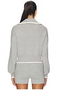 view 3 of 5 Verge Knit Jacket in Grey Marle