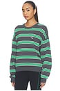 view 2 of 4 PULL RAYÉ RETREAT in Iron Stripe