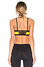 view 3 of 4 The Elite Eight Sports Bra in Yellow