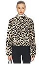 view 2 of 5 Shield Jacket in Leopard Print
