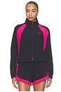 view 2 of 5 Stride Jacket in Black & Pink Cosmo