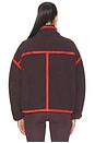 view 5 of 6 BLOUSON SHERPA LENNON  in Dark Plum & Strawberry