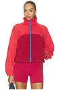 view 1 of 6 Alumni Jacket in Strawberry & Cherry