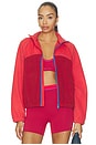 view 2 of 6 Alumni Jacket in Strawberry & Cherry