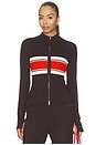 view 1 of 6 Solar Knit Jacket in Dark Plum