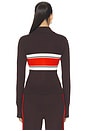view 5 of 6 Solar Knit Jacket in Dark Plum