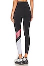 view 3 of 4 CHECK MARK レギンス in Black & Diva Pink