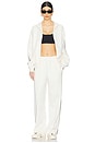 view 5 of 6 Prelude Track Pant in Whisper White Cream