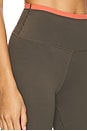 view 6 of 6 Vita Full Length Legging in Tarmac & Brick Red