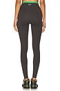 view 4 of 6 Vita Full Length Legging in Caviar & Kelly Green