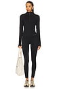 view 5 of 6 Highgate Full Length Legging in Black & Cloud