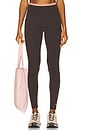 view 1 of 6 Vita Full Length Legging in Licorice & Dusty Pink