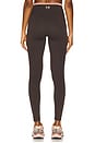 view 4 of 6 Vita Full Length Legging in Licorice & Dusty Pink
