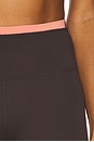 view 6 of 6 Vita Full Length Legging in Licorice & Dusty Pink