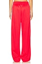 view 5 of 7 Tricot Trackpant in Strawberry Red