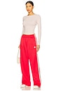 view 6 of 7 Tricot Trackpant in Strawberry Red