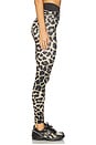 view 2 of 6 Wander Full Length Legging in Leopard Print & Smokestone