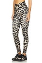 view 3 of 6 Wander Full Length Legging in Leopard Print & Smokestone