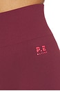 view 6 of 6 LEGGINGS SANS COUTURES RESTORE in Cabernet & Strawberry Red