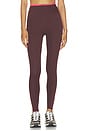 view 2 of 7 Radar Legging in Mahogany & Diva Pink