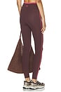 view 5 of 7 Radar Legging in Mahogany & Diva Pink