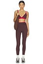 view 6 of 7 Radar Legging in Mahogany & Diva Pink
