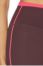 view 7 of 7 Radar Legging in Mahogany & Diva Pink