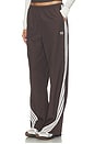 view 3 of 6 Radius Pant in Coffee & Whisper White