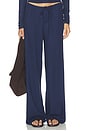 view 1 of 6 HAVEN WIDE LEG 팬츠 in Dark Navy