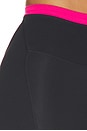 view 6 of 6 Rapid Full Length Legging in Black & Cosmo Pink