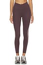 view 2 of 6 Clarity Legging in Dark Plum & Bittersweet Soft Pink