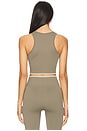 view 3 of 4 БЕСШОВНОЕ БОДИ-ТАНК RESTORE in Khaki Brown