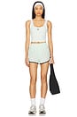 view 4 of 5 Forward Tank Top in Hint Of Mint & Optic White