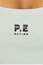 view 5 of 5 Forward Tank Top in Hint Of Mint & Optic White