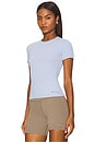 view 2 of 4 Foundation Short Sleeve Tee in Dusty Blue